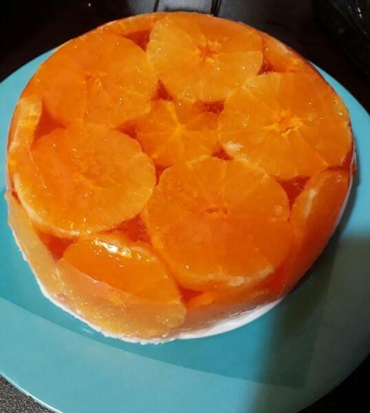 عکس ژله پرتقالی