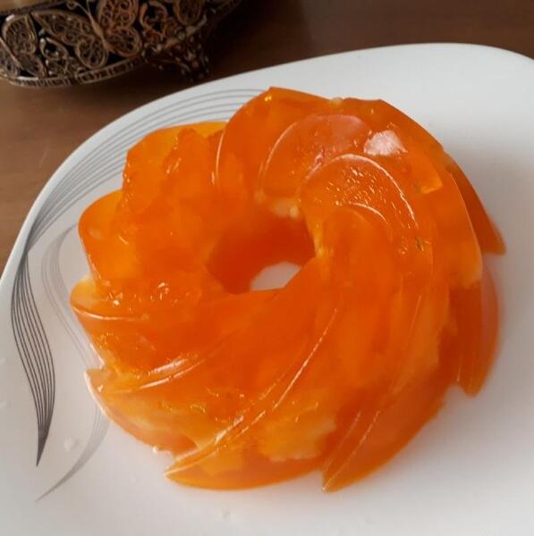 عکس ژله پرتقالی