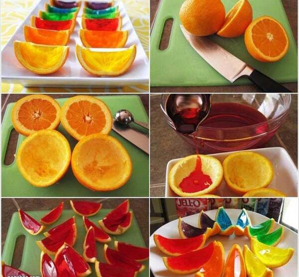 عکس ژله پرتقالی