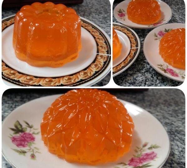 عکس ژله پرتقالی