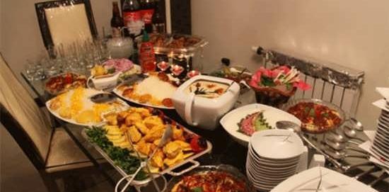 عکس ایده برای چیدن میز غذا