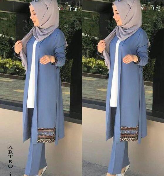 عکس مدل مانتو دخترانه و شلوار