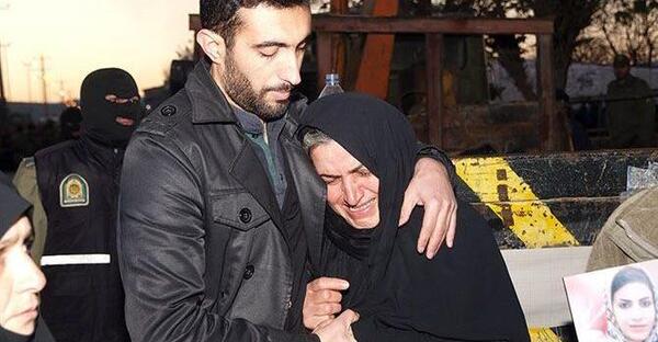 عکس اعدام قاتل خدیجه رمضانی