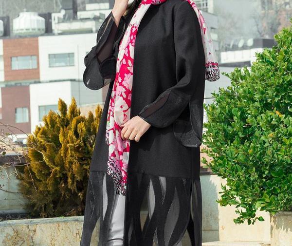 عکس مدل مانتو جدید حریر سال ۹۹
