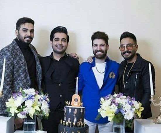 عکس سینا درخشنده و فرزاد فرخ