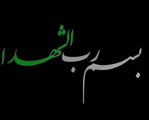 عکس نوشته بسم رب قاصم الجبارین