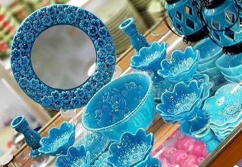 عکس سفره هفت سین رنگ ابی