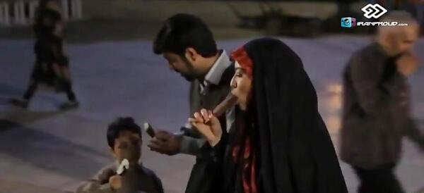 عکس بچه گی ازاده در سریال کیمیا