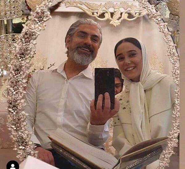 عکس همسر مهدی پاکدل