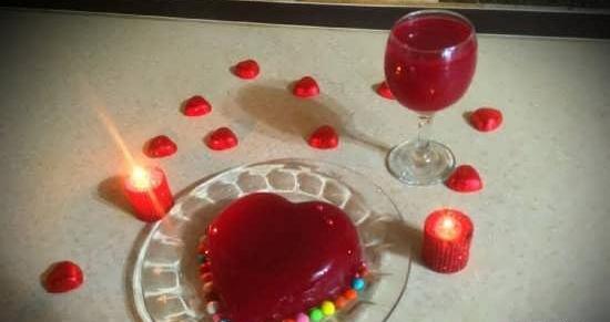 عکس ایده تزیین ژله برای سالگرد ازدواج