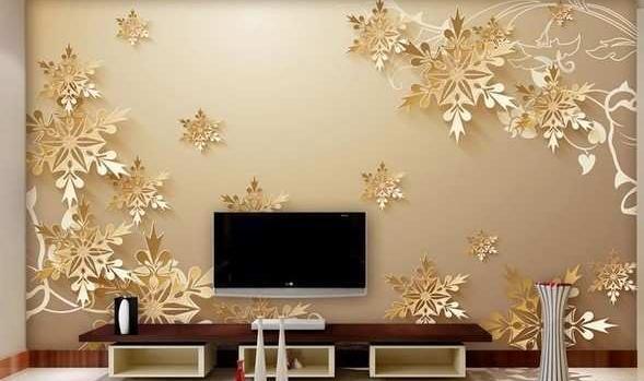 عکس ایده کاغذ دیواری برای خانه های کوچک