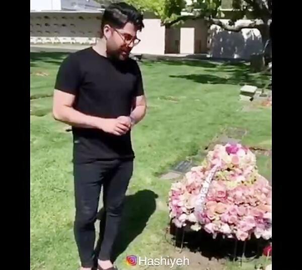 عکس قبر هایده
