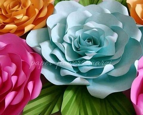 عکس گلهای کاغذی زیبا