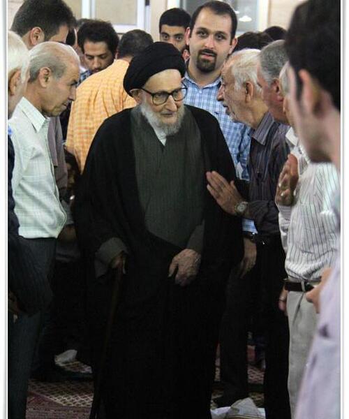 عکس ایت الله ضیاء آبادی