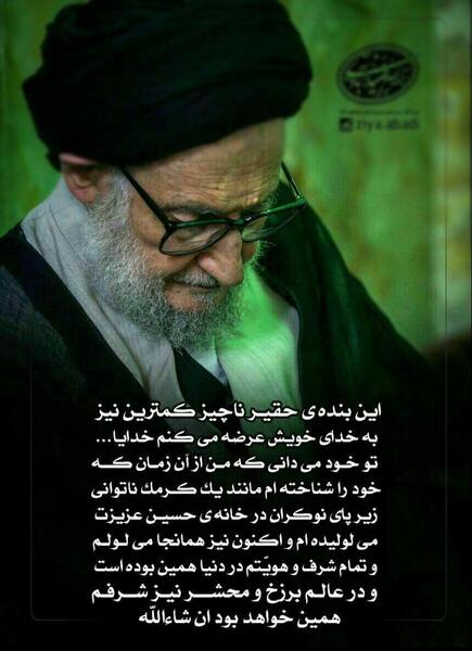 عکس ایت الله ضیاء آبادی