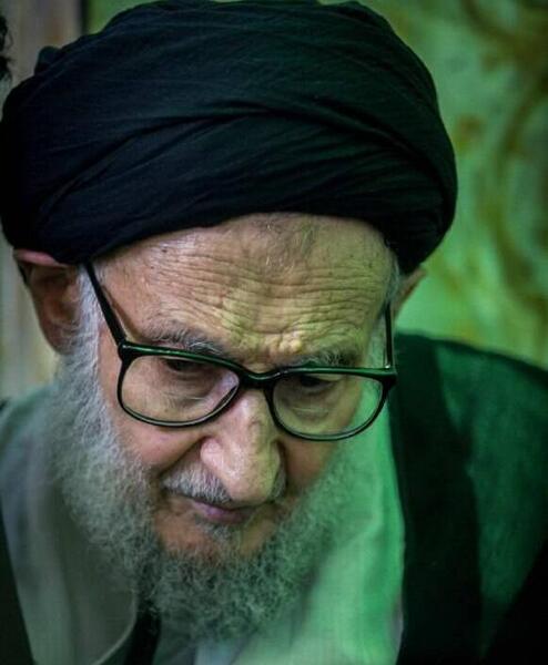 عکس ایت الله ضیاء آبادی