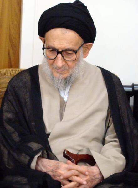 عکس ایت الله ضیاء آبادی