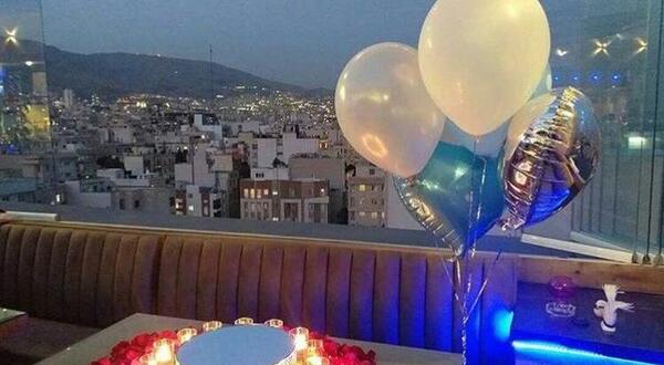 عکس ولنتاین تو کافه