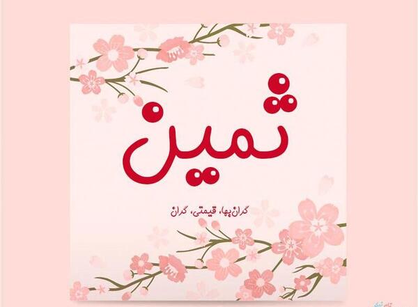 عکس ثمین مظفری