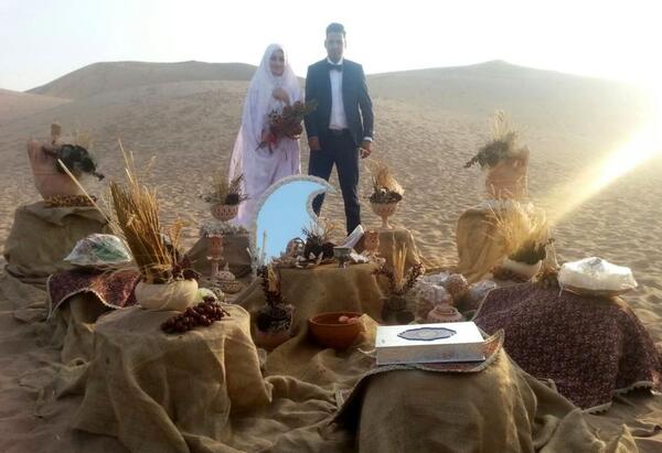 عکس ایده برای برگزاری عروسی مذهبی