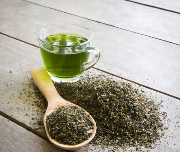 عکس چای سبز خشک