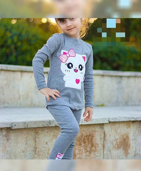 عکس ست بلوز شلوار دخترانه جدید