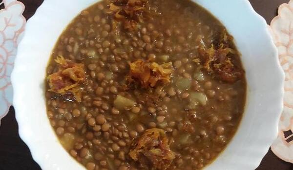 عکس غذای عدسی