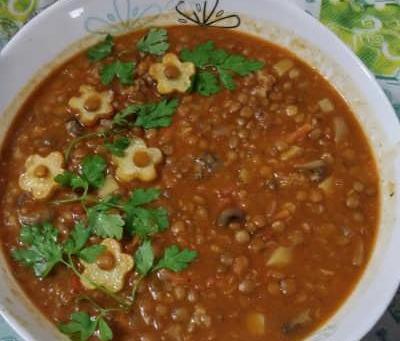 عکس غذای عدسی