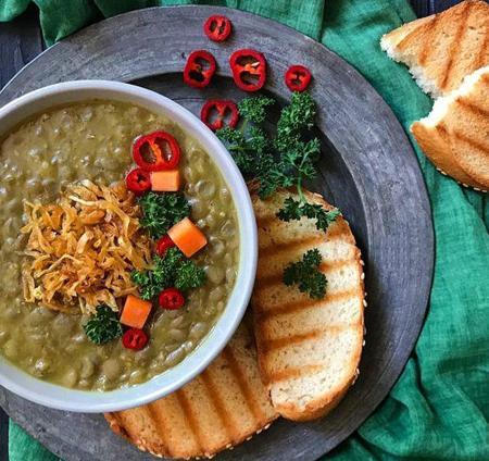 عکس غذای عدسی