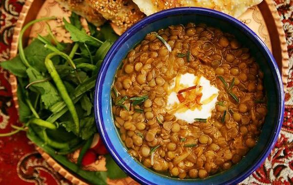 عکس غذای عدسی