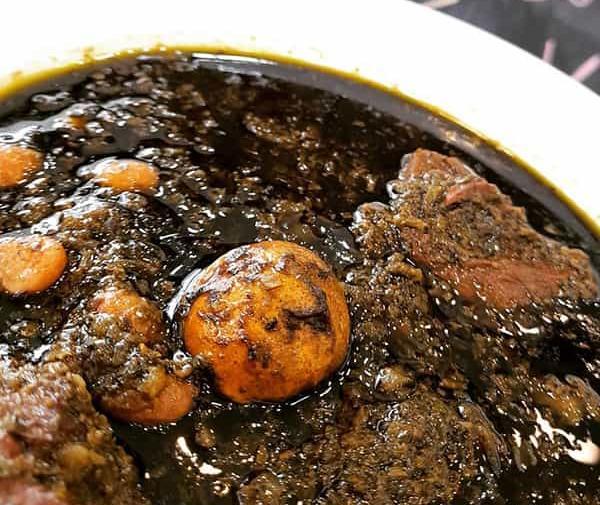 عکس قورمه سبزی تو قابلمه