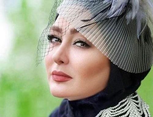 عکس دسته گل الهام حمیدی