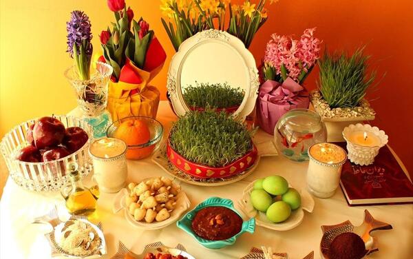 عکس سفره سال نو