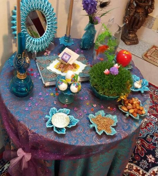 عکس سفره سال نو