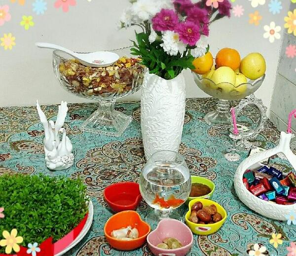 عکس سفره سال نو