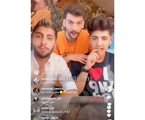 عکس رضا تو اکیپ نیکا