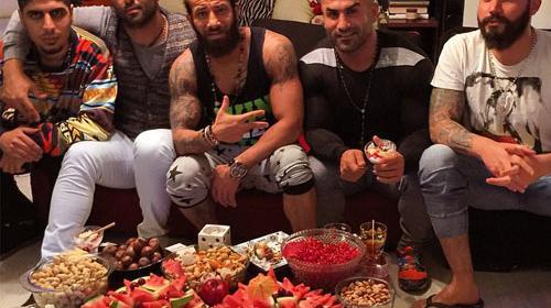 عکس های تتلو در شب