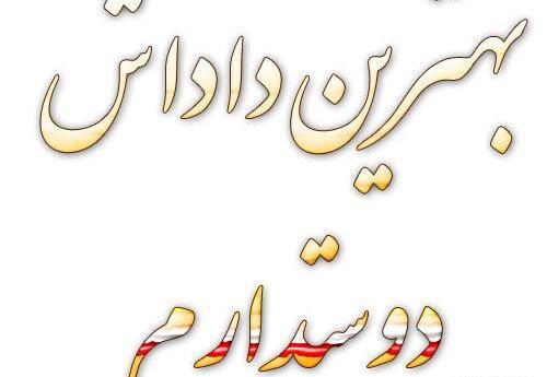 عکس نوشته داداش امیر دوستت دارم