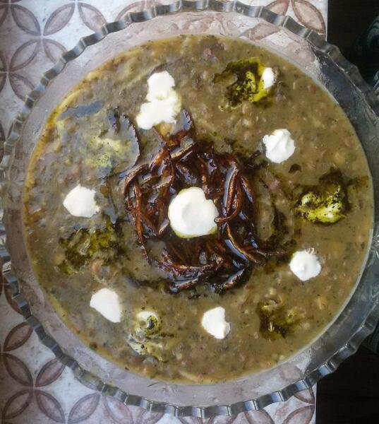 عکس اش رشته پشت پا