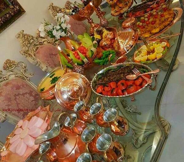 عکس قابلمه های مسی