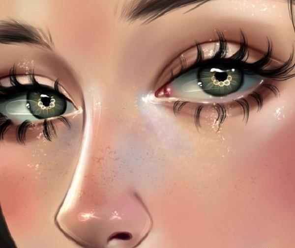 عکس گریه نقاشی