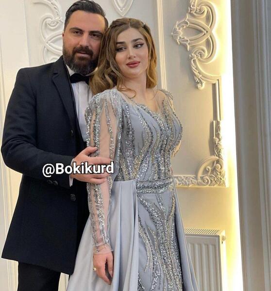 عکس عروسی باران خواننده و همسرش