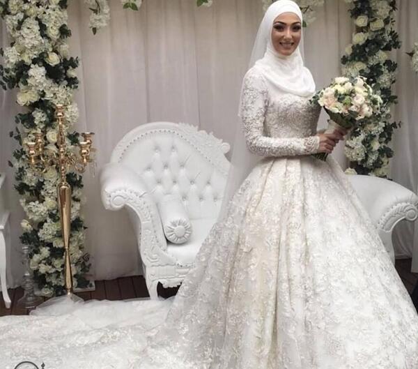 عکس لباس عروس محجبه