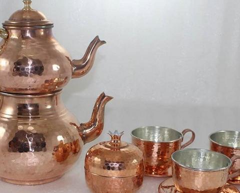 عکس ظروف مسی دکوری