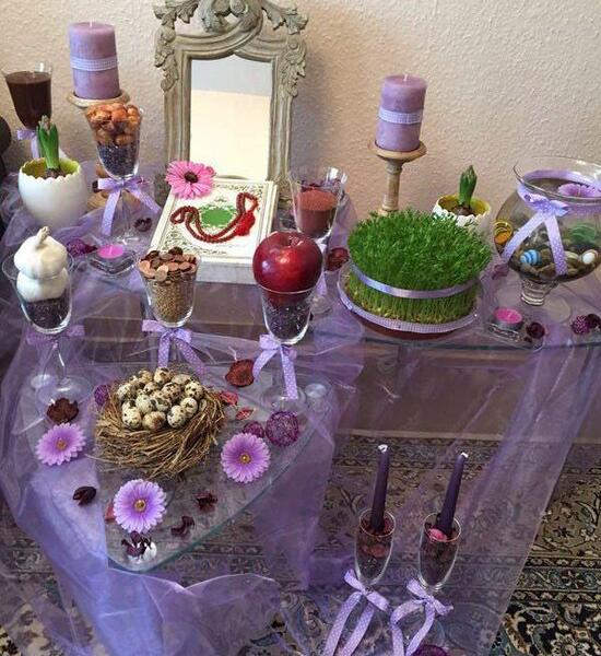 عکس آموزش سفره هفت سین