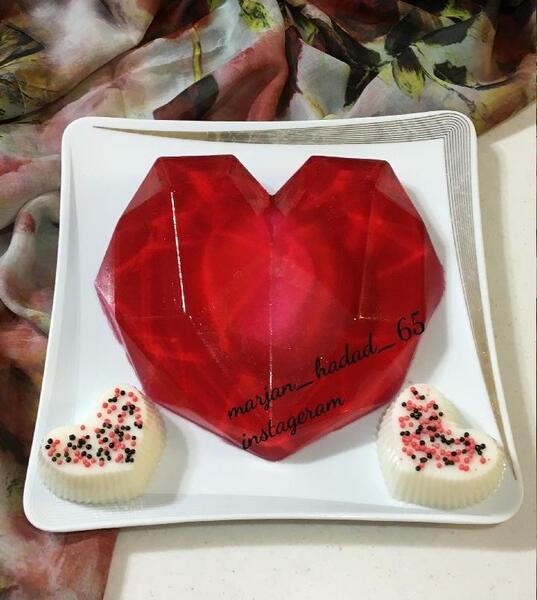 عکس قلب ژله ای