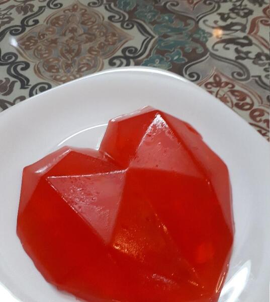 عکس قلب ژله ای