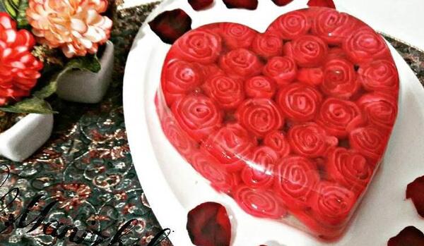 عکس قلب ژله ای