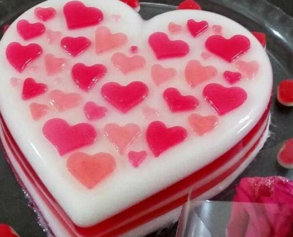عکس قلب ژله ای