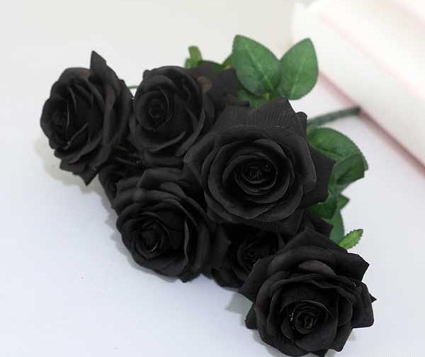 عکس دسته گل سیاه